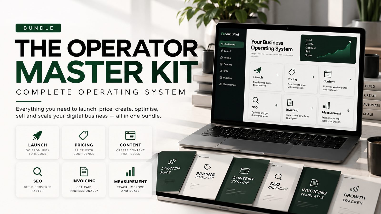 The Operator Master Kit product banner
