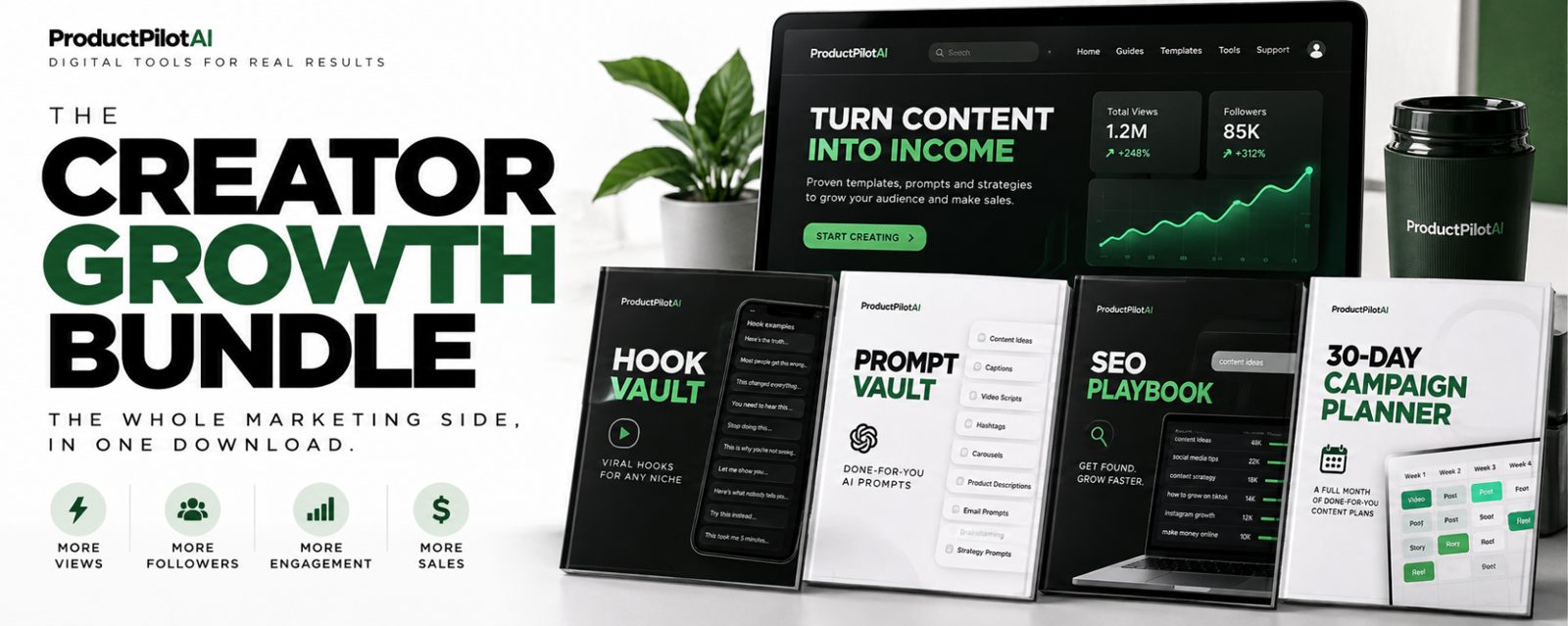 The Creator Growth Bundle product banner